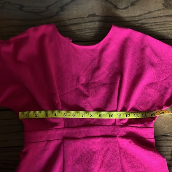 Asos Badgley Mischka Midi Pink Dress Size 4 - Picture 12 of 16